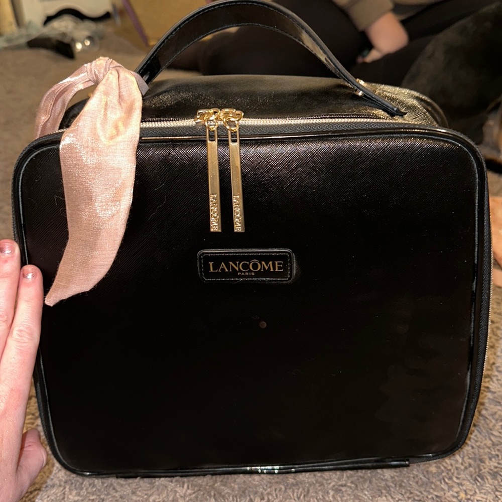 Big lancome make up bag